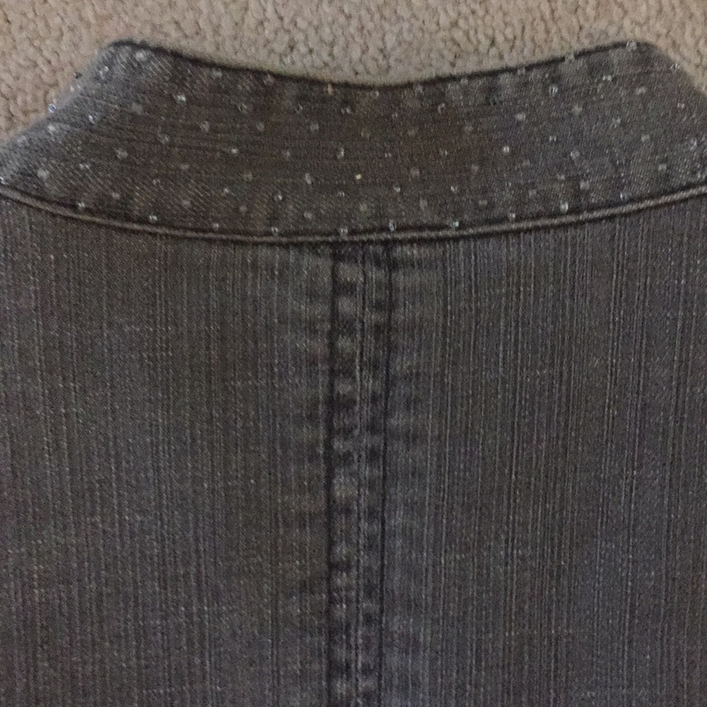 Chico’s Platinum Collection Embroidered Jacket - Picture 8 of 8